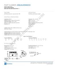 228LMU050M2CC Datasheet Cover