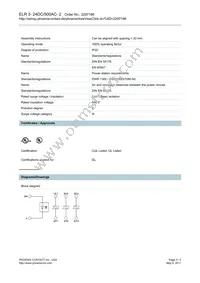 2297196 Datasheet Page 3