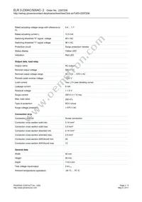 2297206 Datasheet Page 2