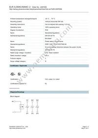 2297206 Datasheet Page 3