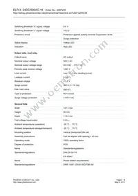 2297235 Datasheet Page 2