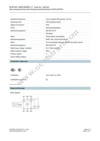 2297293 Datasheet Page 3