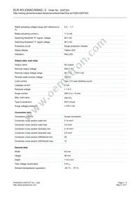 2297303 Datasheet Page 2