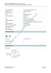 2297316 Datasheet Page 3