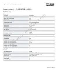 2298221 Datasheet Page 2