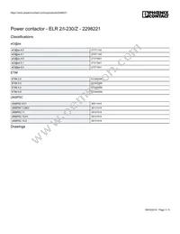 2298221 Datasheet Page 3