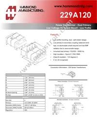 229A120 Datasheet Cover