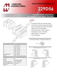 229D56 Datasheet Cover