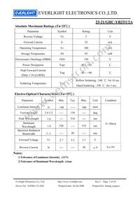 23-21/GHC-YR2T1/2A Datasheet Page 3