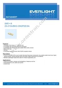 23-215A/BHC-DN2P2E/5A Datasheet Cover