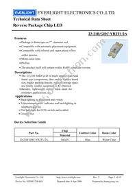 23-21B/GHC-YR2T1/2A Datasheet Cover