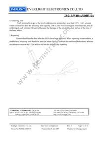 23-21B/W1D-ANQHY/2A Datasheet Page 12