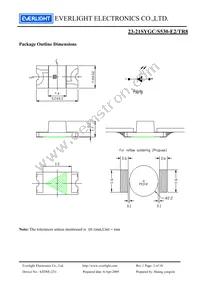 23-21SYGC/S530-E2/TR8 Datasheet Page 2