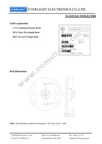 23-21SYGC/S530-E2/TR8 Datasheet Page 5