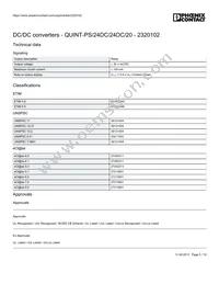 2320102 Datasheet Page 5