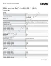 2320131 Datasheet Page 3