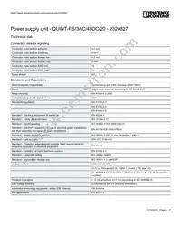 2320827 Datasheet Page 4