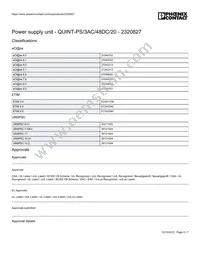 2320827 Datasheet Page 5