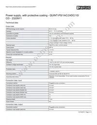 2320911 Datasheet Page 3