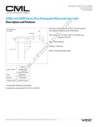 2330D1 Datasheet Cover