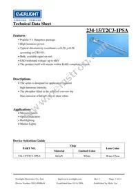 234-15/T2C3-1PSA Datasheet Cover