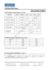 234-15/T2C3-1PSA Datasheet Page 4