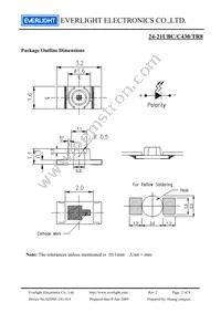 24-21UBC/C430/TR8 Datasheet Page 2