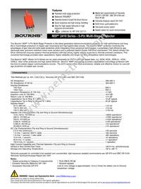 2410-33-G-MSP-S Datasheet Cover