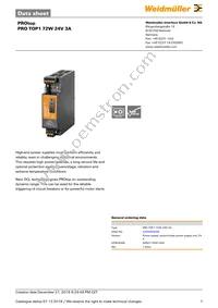 2466850000 Datasheet Cover