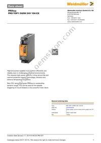 2466990000 Datasheet Cover