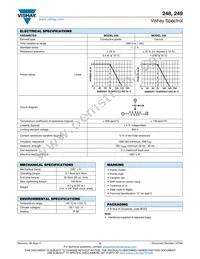 248BBHS0XB25502MA Datasheet Page 2