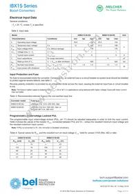 24IBX15-50-0ZG Datasheet Page 3