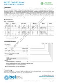 24IMX70-24-24-0IZG Datasheet Page 2