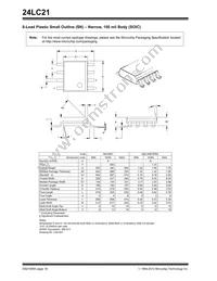 24LC21-I/P Datasheet Page 16
