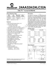 24LC32AXT-E/ST Datasheet Cover