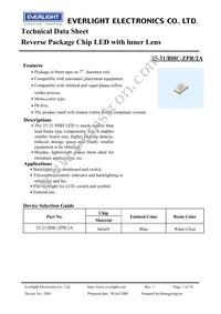 25-21/BHC-ZPR/2A Datasheet Cover