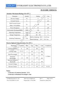 25-21/GHC-YR2S2/2A Datasheet Page 3