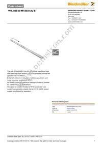 2535910000 Datasheet Cover