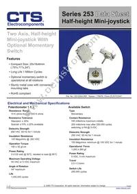 253B203C60NA Datasheet Cover