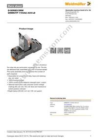 2575990000 Datasheet Cover