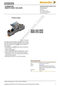 2576210000 Datasheet Cover