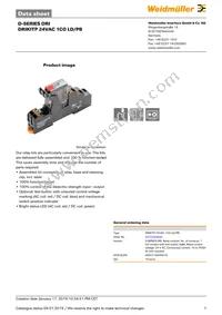 2576250000 Datasheet Cover