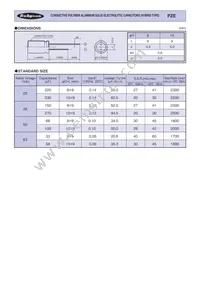 25PZE330M10X9 Datasheet Page 2