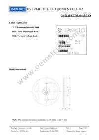 26-21SURC/S530-A3/TR8 Datasheet Page 5