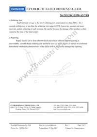 26-21SURC/S530-A3/TR8 Datasheet Page 9