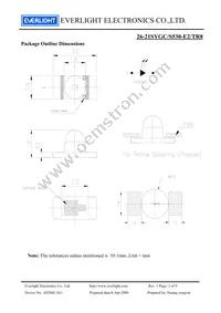 26-21SYGC/S530-E2/TR8 Datasheet Page 2