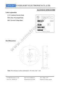 26-21SYGC/S530-E2/TR8 Datasheet Page 5