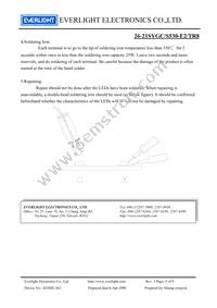 26-21SYGC/S530-E2/TR8 Datasheet Page 9