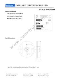 26-21UYC/S530-A3/TR8 Datasheet Page 5