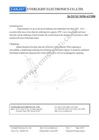 26-21UYC/S530-A3/TR8 Datasheet Page 9